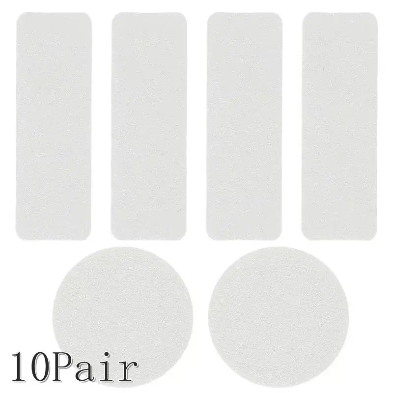 6-Pack Adhesive Shoe Repair Patches for Sports Shoes, Heel & Inner Lining Protectors