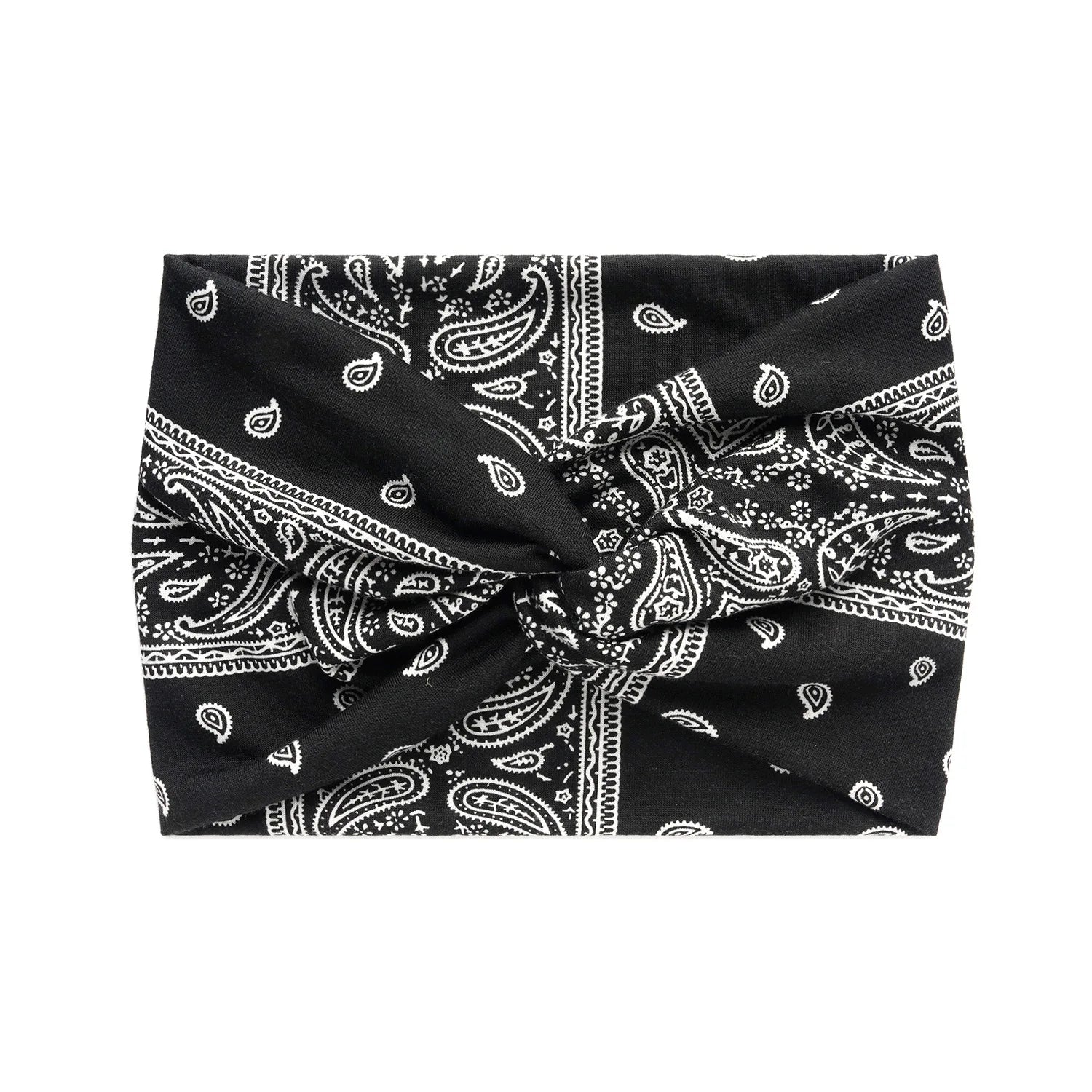 Extra Large Twisted Turban Headband for Women Wide Boho Yoga Workout Hair Band