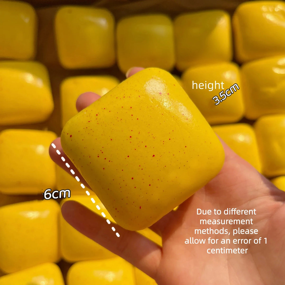 Squishy Square Bread Toast Stress Relief Toy view 9