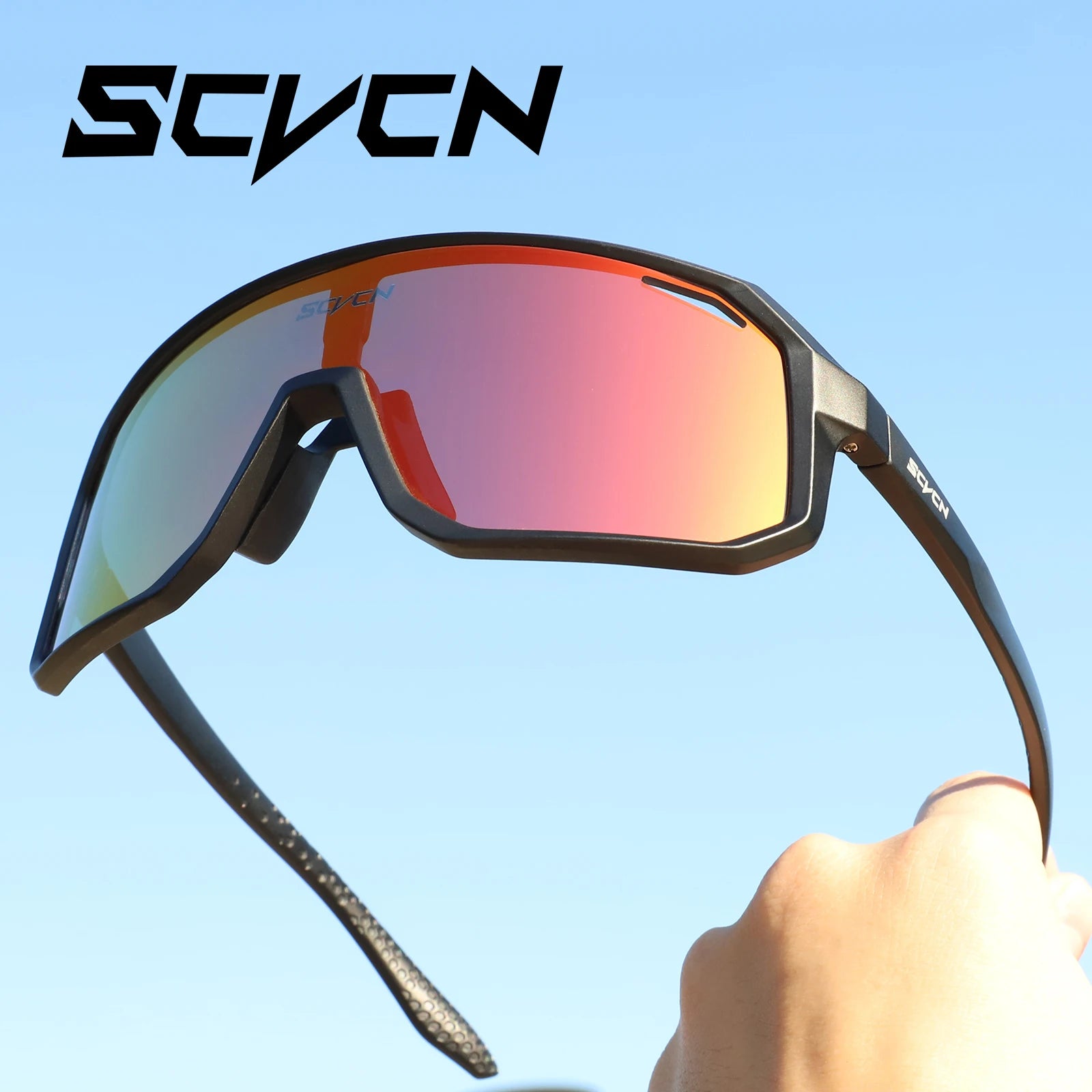 UV400 Cycling Sunglasses for Men & Women - TR90 Road & MTB Bike Sports Goggles