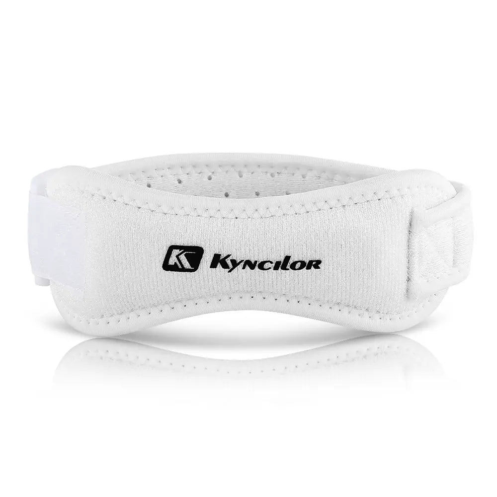 Adjustable Patella Knee Strap Silica Gel Tendon Support Band for Running, Cycling & Gym