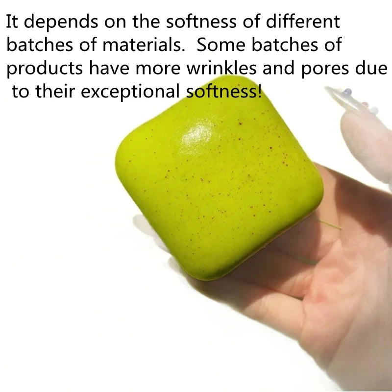 Squishy Square Bread Toast Stress Relief Toy view 3