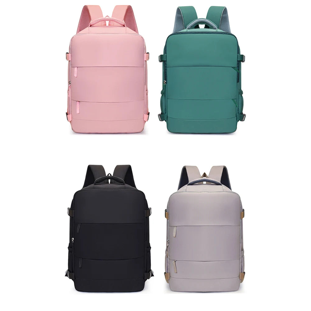 40 x 30 x 20 cm (15.7 x 11.8 x 7.9 in) Boarding Travel Backpack – Cabin-Approved Lightweight Oxford Laptop Daypack