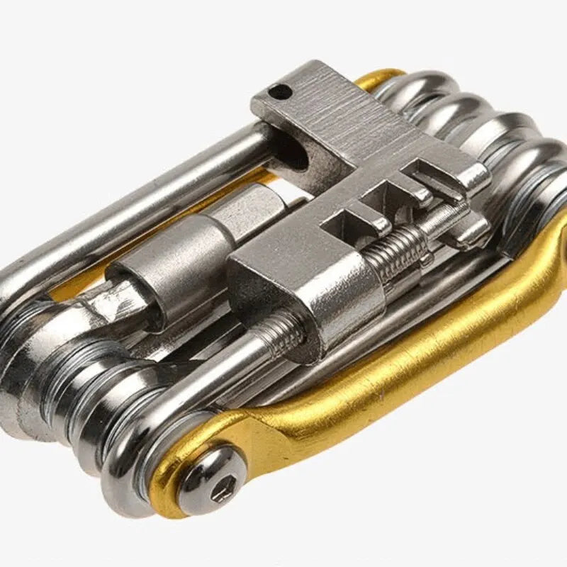 11-in-1 Portable Bicycle Multi-Tool Kit for Bike Repair & Cycling