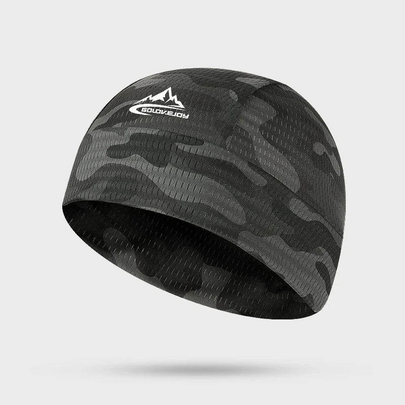 Cooling Skull Cap Helmet Liner - Breathable Sweat-Wicking Quick-Dry Cycling & Running Hat for Outdoor Hiking