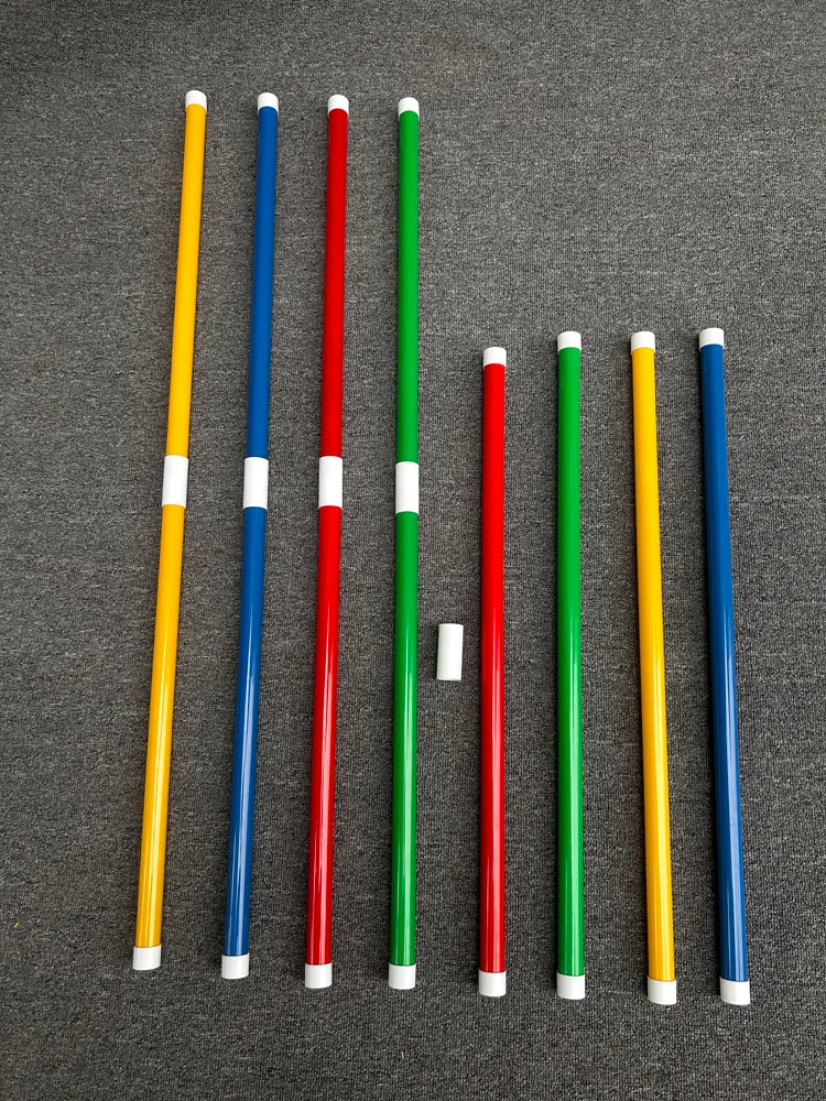 Teamwork Pole Game 1 m (39.4 in) — Team Building Outdoor Cooperative Game for Adults & Kids