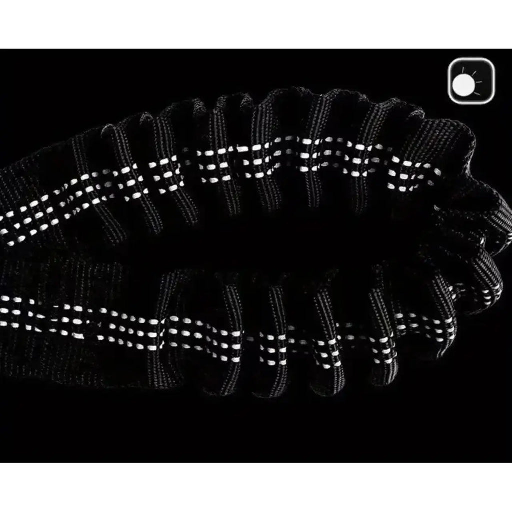 Dual Dog Leash Coupler – Padded No-Tangle Bungee Leash with 360° Swivel, Reflective & Shock-Absorbing