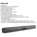 Bluetooth 5.0 Soundbar Speaker System 5.0-Channel Surround Stereo for Home Theater TV