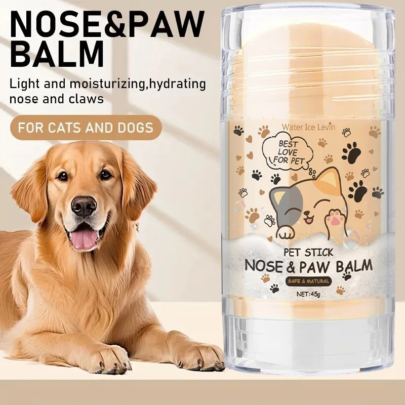 45g (1.6 oz) Dog & Cat Paw and Nose Balm - Paw Protector Moisturizer for Cracked Pads