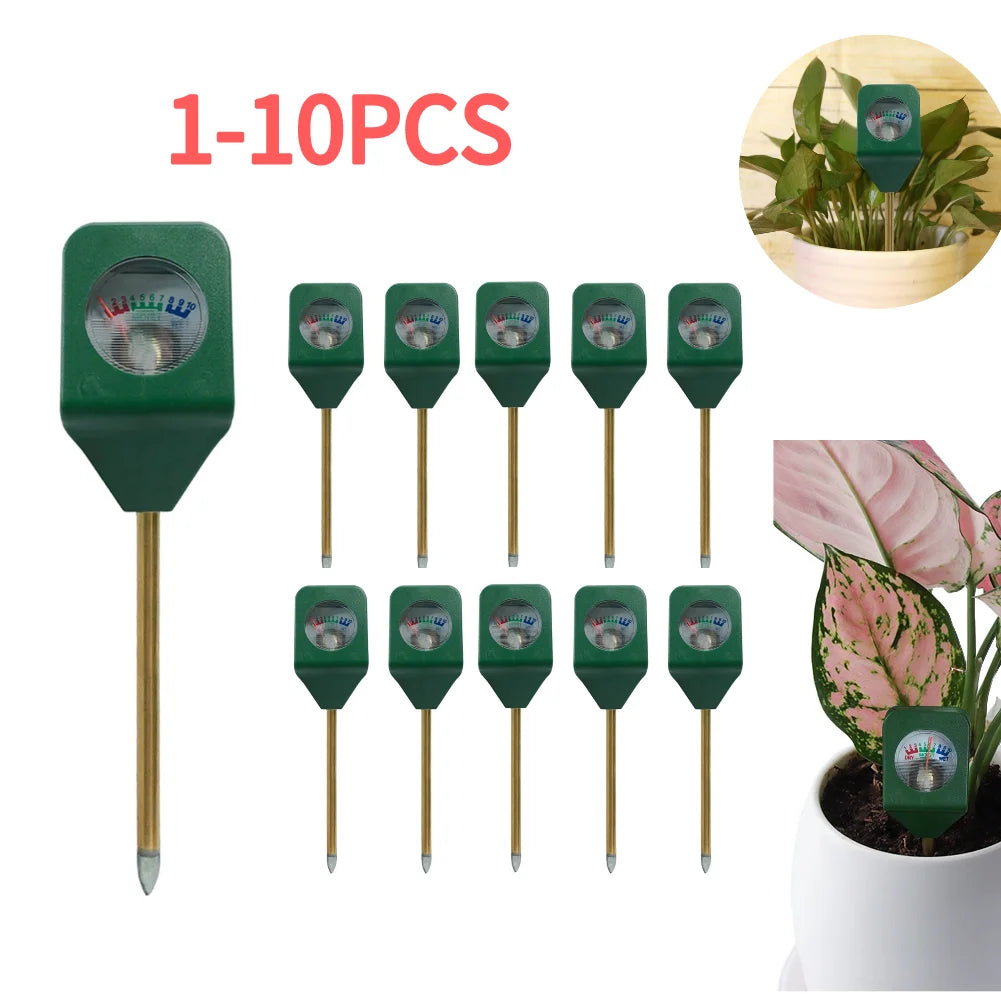 1-10 Pack Mini Soil Moisture Meter Portable Hygrometer Tester for Indoor Potted Plants & Garden