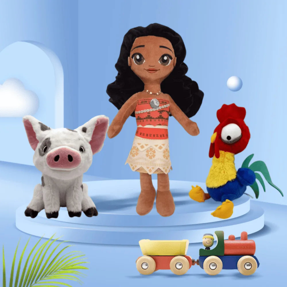 Ocean Adventure Plush Chicken Stuffed Animal — Cute Cartoon Soft Doll Toy for Kids, Unisex Gift