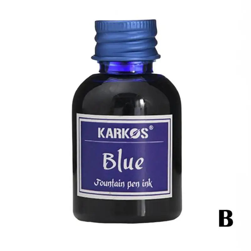 Colorful Fountain Pen Ink Refill 30ml (1.01 fl oz) — Universal Bottle for Calligraphy & School