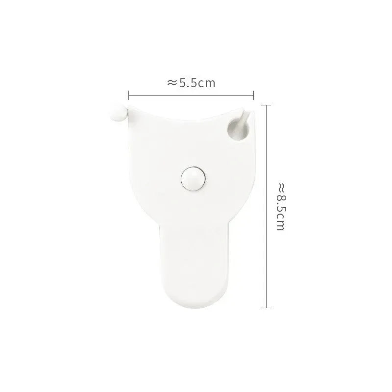 Automatic Retractable Body Tape Measure 150cm/59in – Telescopic Measuring Tape for Waist, Sewing & Fitness