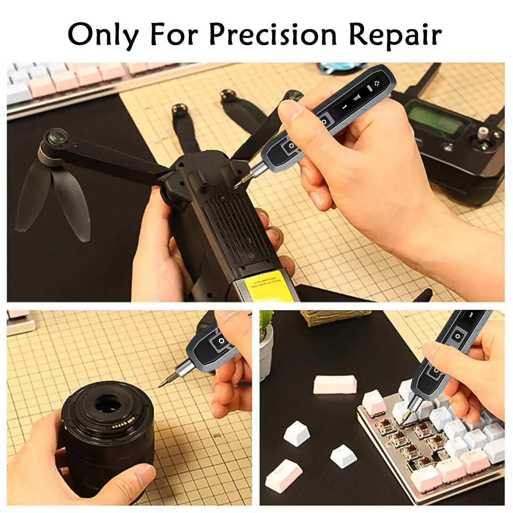 180-in-1 Electric Precision Screwdriver Set – Mini Cordless Repair Kit for Phones, Cameras, Laptops & Electronics