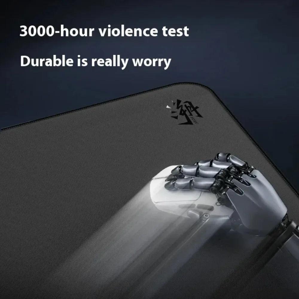 Ultra-Thin E-Sports Gaming Mouse Pad 4.7mm (0.19 in) – Moisture-Resistant Foam Surface, Anti-Slip Rubber Base