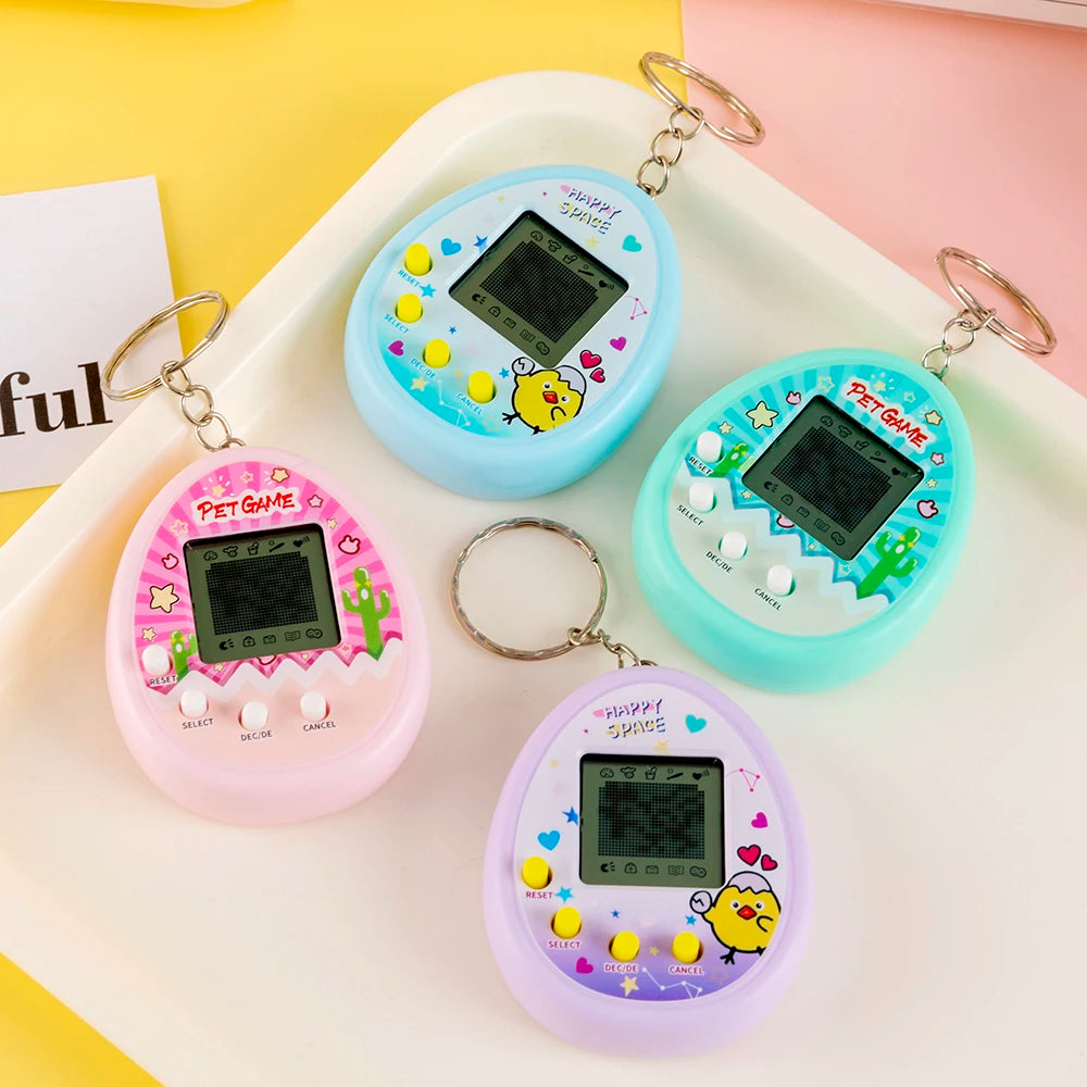 Interactive 3D Virtual Pet Toy Collector's Edition Aqua Blue - Electronic Virtual Pet for Kids & Gamers