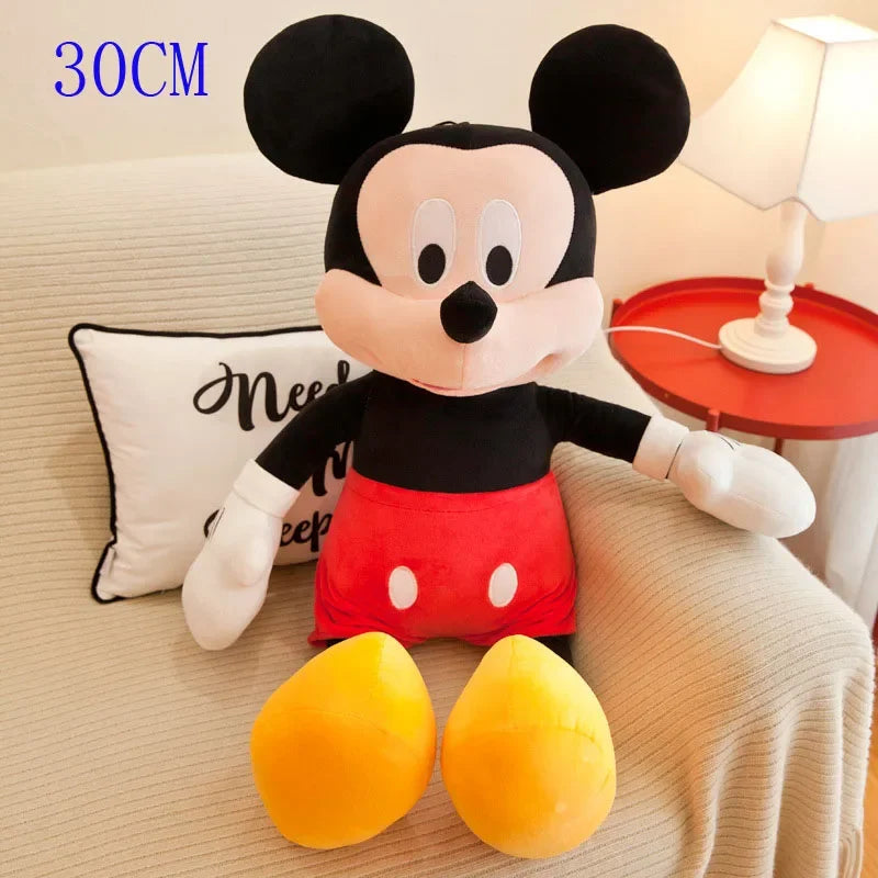 Mickey & Minnie Mouse Plush Toys Soft Stuffed Dolls Gift for Kids