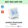 8-Zone Wireless Thermostat Hub – Central Heating Controller for Underfloor Heating, Boiler & Pump Control (Tuya/Smart Life, Alexa, Google Home)