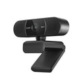2K USB Webcam 2560x1440 Streaming Camera with Autofocus & Dual Noise-Reduction Microphones, Privacy Cover — Plug-and-Play for Desktop/Laptop