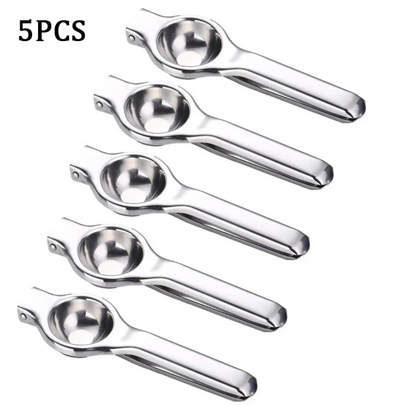 Stainless Steel Lemon Squeezer Manual Citrus Press - Handheld Lemon & Orange Juicer 8.3 x 2.6 in (21 x 6.5 cm)