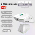 Wireless Ergonomic Gaming Mouse 3-Level DPI Dual-Mode Connection Magnetic Charging Dock