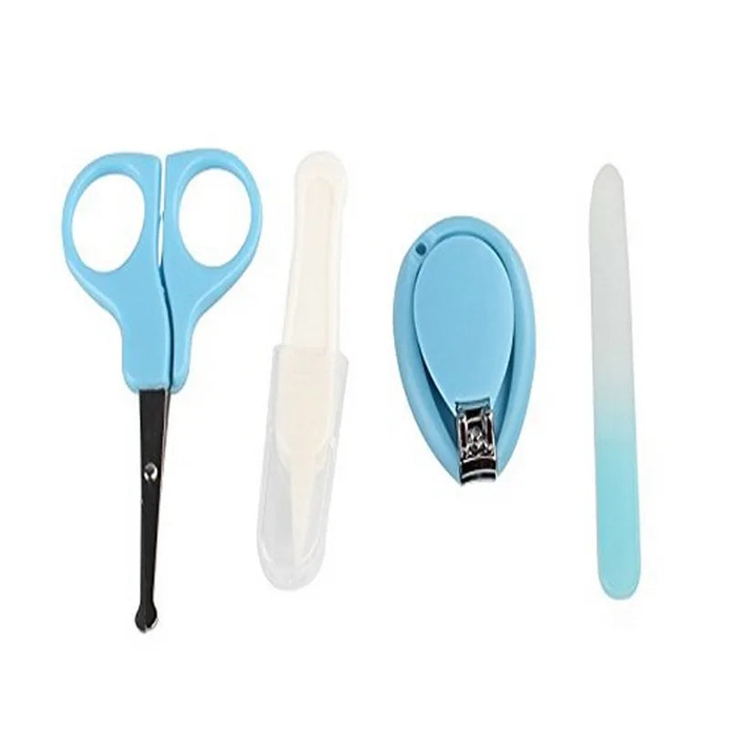 Baby Nail Clipper Kit – Infant Manicure Set with Scissors Clippers Nail File & Storage Case