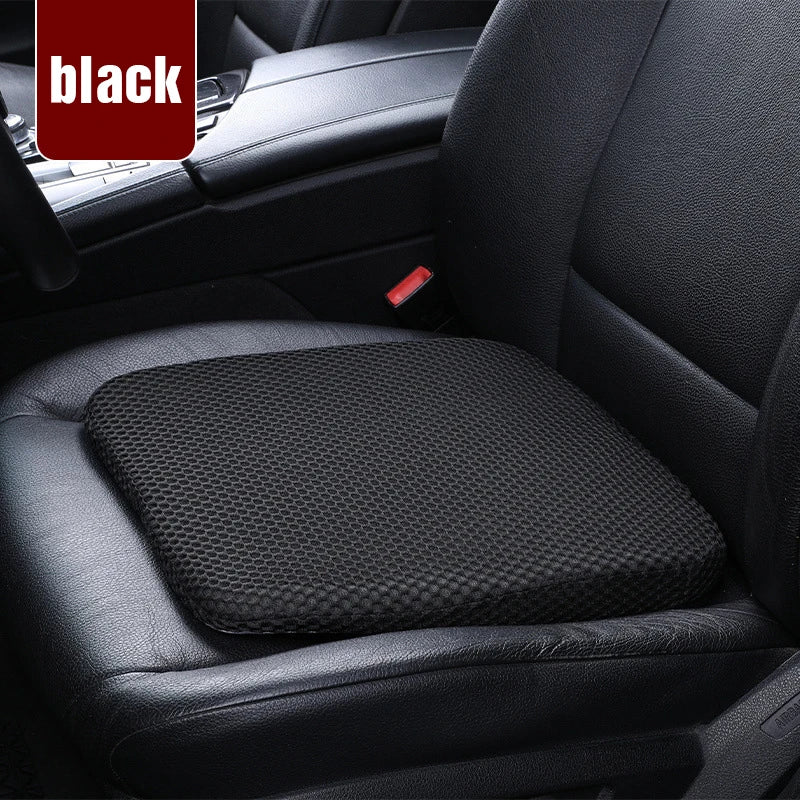 Car Seat Booster Cushion 35 x 40 x 8 cm (13.78 x 15.75 x 3.15 in) Honeycomb Memory Cotton 3D Mesh Breathable Thickened Anti-Slip Seat Cushion