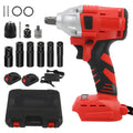 1000 N·m (740 ft-lbs) Cordless Brushless Impact Wrench 20V 1500mAh 1/2 in (12.7 mm) Drive Kit with Fast Charger