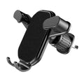 Gravity Car Air Vent Phone Holder – Universal Clip Mount for 4–7 in (10.2–17.8 cm) Smartphones, Shockproof 360° Rotation