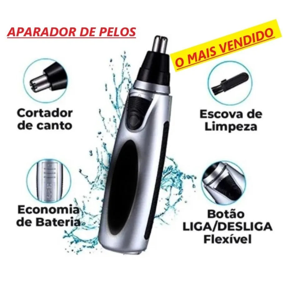 Rechargeable Hair Clipper & Electric Shaver Grooming Kit — Dragon Design, USB Rechargeable