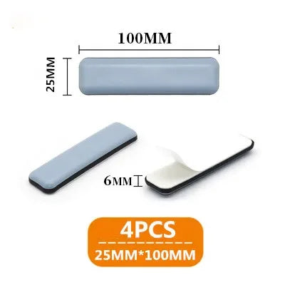 4-Pack Self-Adhesive Furniture Sliders PTFE Felt Floor Protectors - Anti-Scratch Glide Pads for Carpet, Wood, Tile
