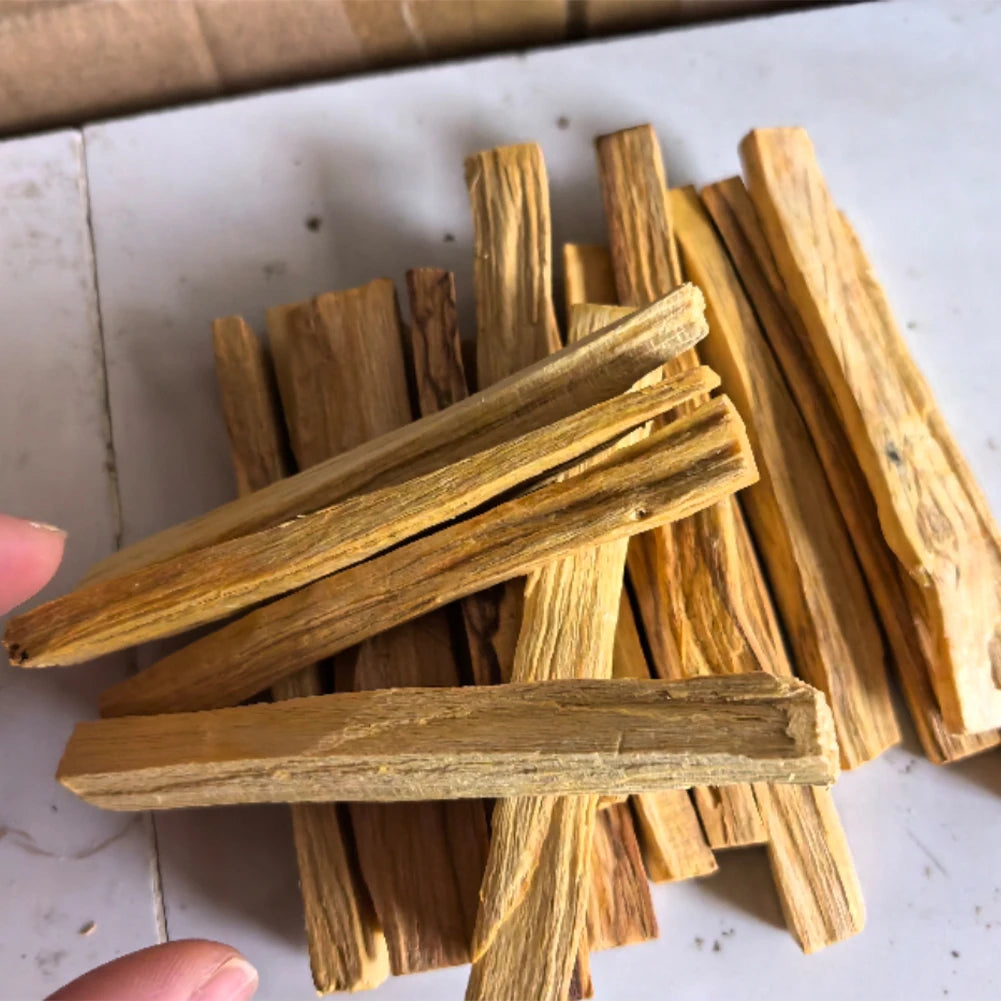 Palo Santo Sticks (1–20 PCS) Natural Incense Smudge Sticks for Purifying, Healing & Stress Relief – Wooden Aroma Diffuser for Home & Living Room