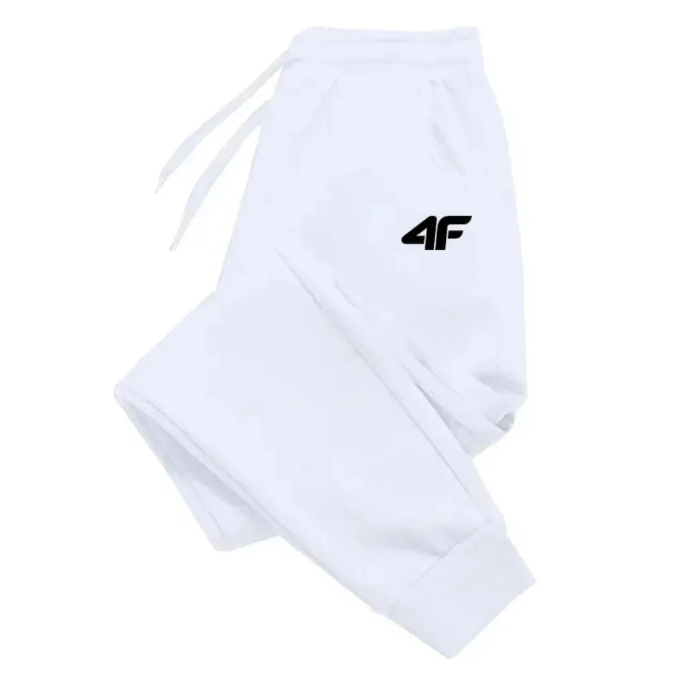 Men's Casual Tracksuit Jogger Sweatpants - Soft Waffle Knit Joggers for Gym & Daily Wear