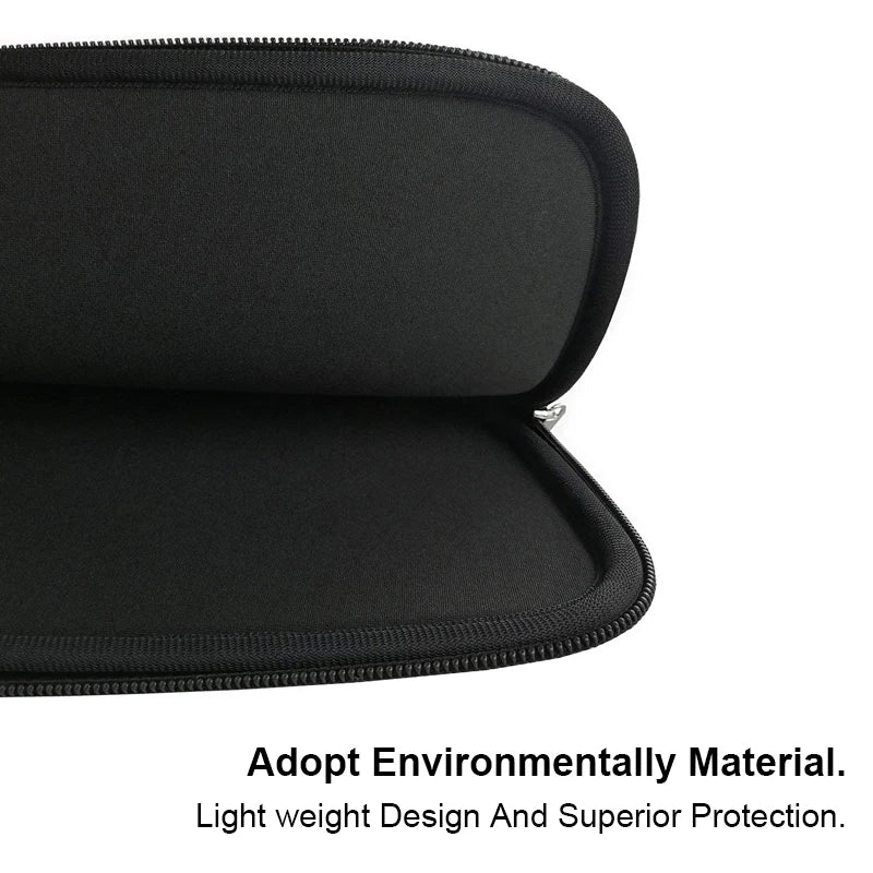 Padded Laptop Sleeve Case Double Zipper for 11–15.6 Inch (28–39.6 cm) Laptops & Tablets, Unisex