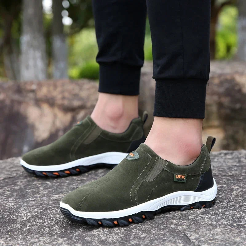 Men's Waterproof Hiking Shoes – Breathable Anti-Slip Outdoor Trail Sneakers, Sizes EU 38–50