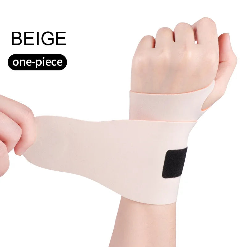 Ultra-Thin Breathable Wrist Support Brace — Adjustable Compression Wrist Guard for Adults