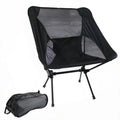 Ultralight Collapsible Camping Chair - Portable Folding Chair for Beach, Hiking, Picnic & Travel