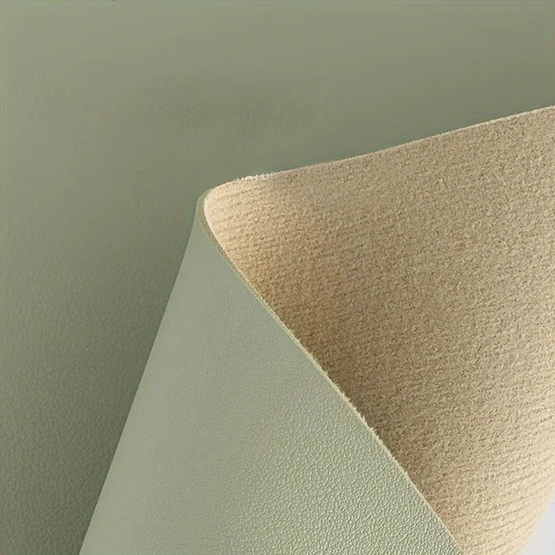Large Waterproof Faux Leather Desk Mat - Non-Slip Mouse Pad & Keyboard Protector