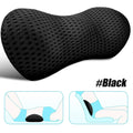 Breathable Memory Foam Lumbar Support Pillow for Car Seat & Bed Waist Cushion (1pc)