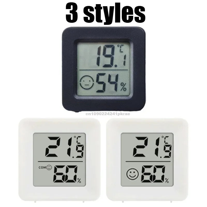 LCD Digital Thermometer Hygrometer - Indoor Temperature & Humidity Gauge Electronic Room Sensor Weather Station