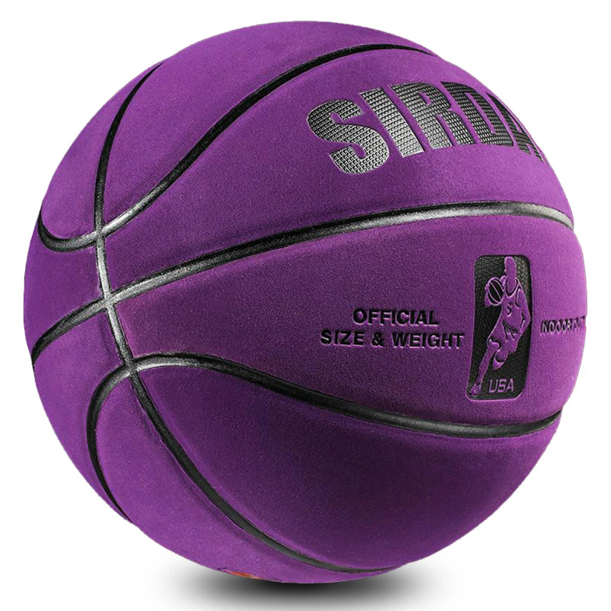 Size 7 Basketball – Suede Microfiber High-Elasticity Competition Training Ball (29.5 in / 75 cm)