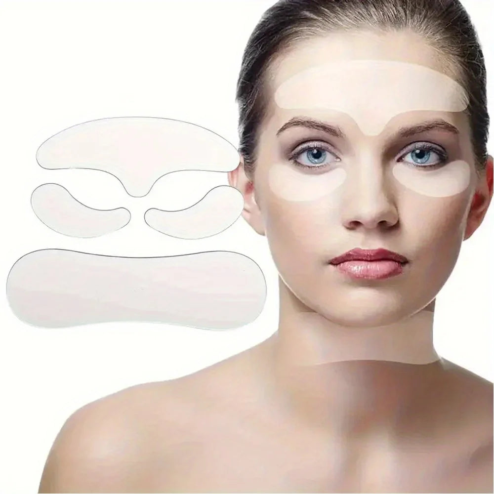 Reusable Silicone Neck Pad – Transparent Neck Tape for Anti-Wrinkle Treatment & Prevention