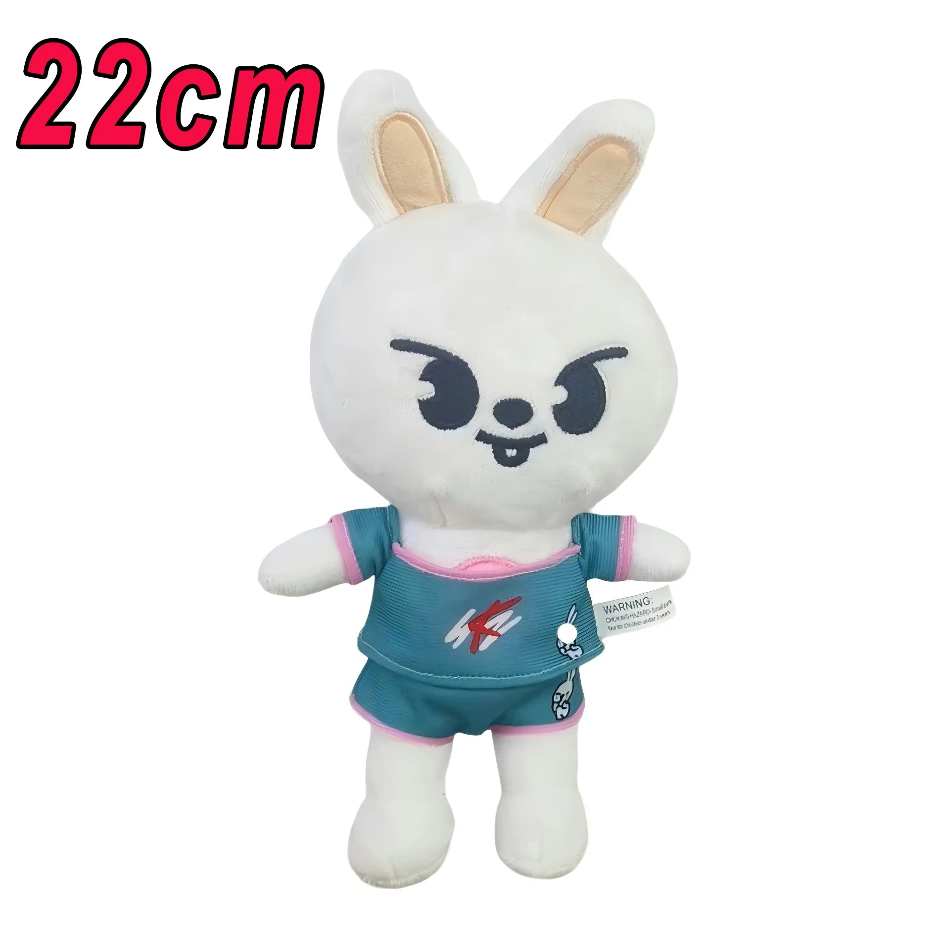 Kawaii 23 cm (9.1 in) Plush Stuffed Animal, Cute Cartoon Companion Toy & Room Decor Gift