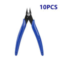 Diagonal Pliers Side Cutting Nippers Wire Cutter 125mm (4.92 in) - Pack of 1/5/10 for Electronics, Jewelry and Model Making
