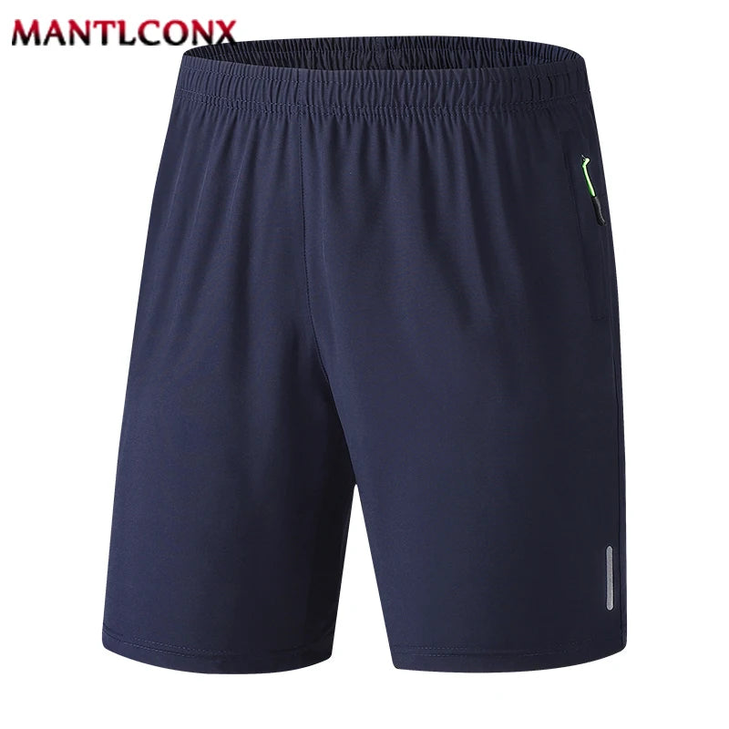 Men's Quick-Dry Breathable Running Shorts - Lightweight Summer Fitness & Beach Shorts, Elastic Waist, Pockets, Sizes M-4XL