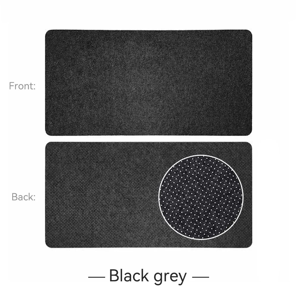 Large Wool Felt Desk Mat Non-Slip Mouse & Keyboard Pad, Office Laptop Cushion and Gaming Desk Protector