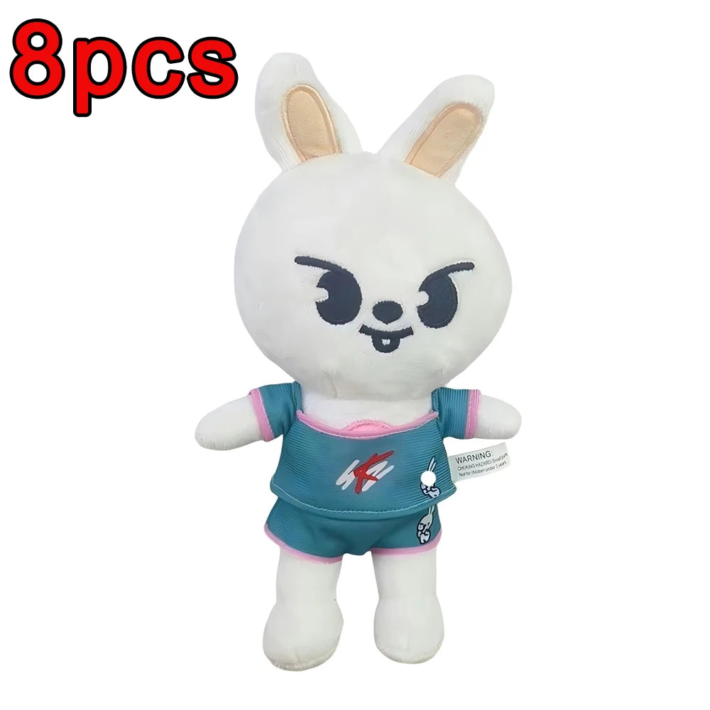 Kawaii 23 cm (9.1 in) Plush Stuffed Animal, Cute Cartoon Companion Toy & Room Decor Gift