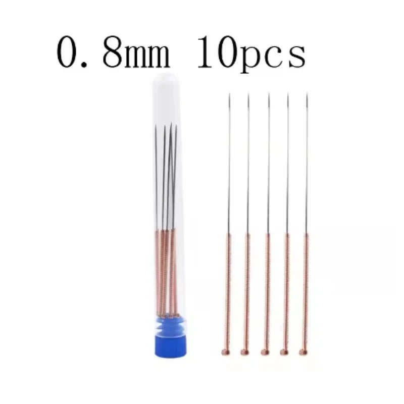 3D Printer Nozzle Cleaning Kit Stainless Steel Needles 0.2/0.3/0.4/0.5/0.6/0.8/1.0mm 10-Pack