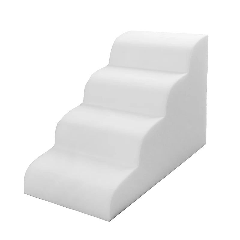 Detachable Washable High-Density Foam Pet Stairs 4-5 Step Ramp for Small Dogs & Cats L/XL