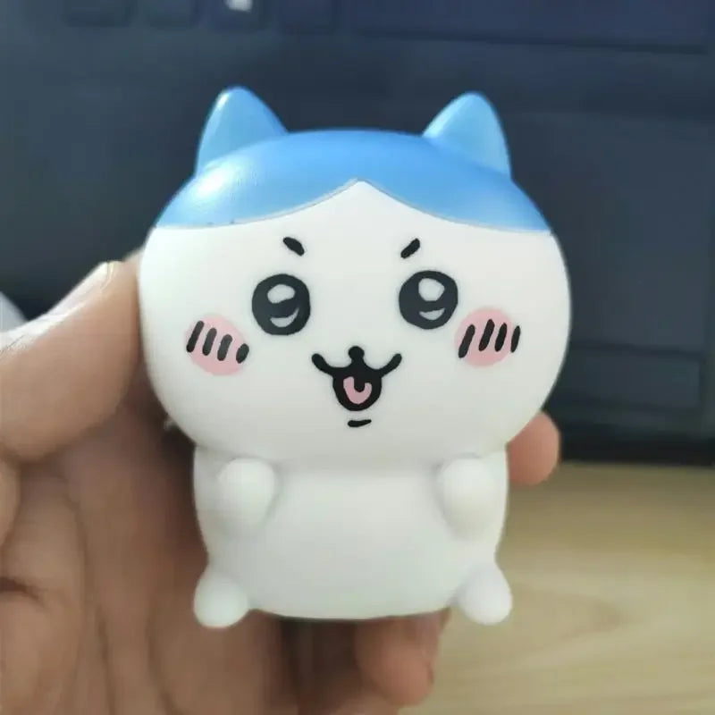 Chikawa Kawaii Hachiware Usagi Vinyl Night Light Doll – Luminous Anime Desktop Decoration & Surprise Gift for Girls